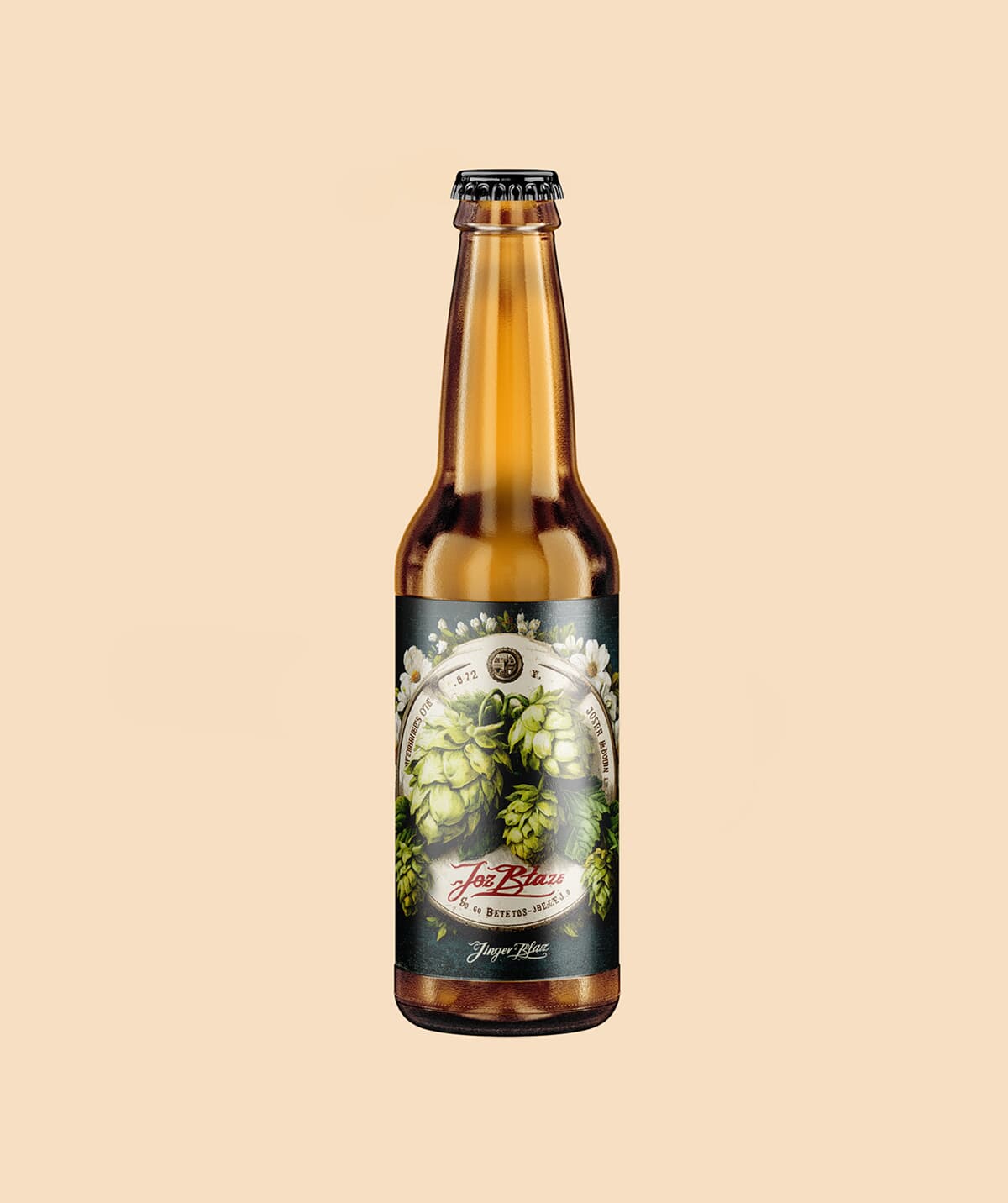 Hop bloom artisan ale